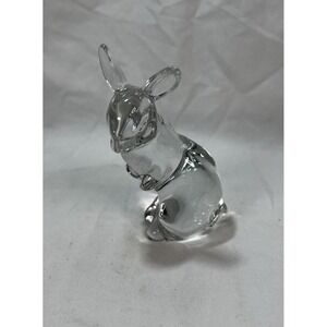 1993 Lenox Crystal Rabbit/Bunny 4" H Mint Condition